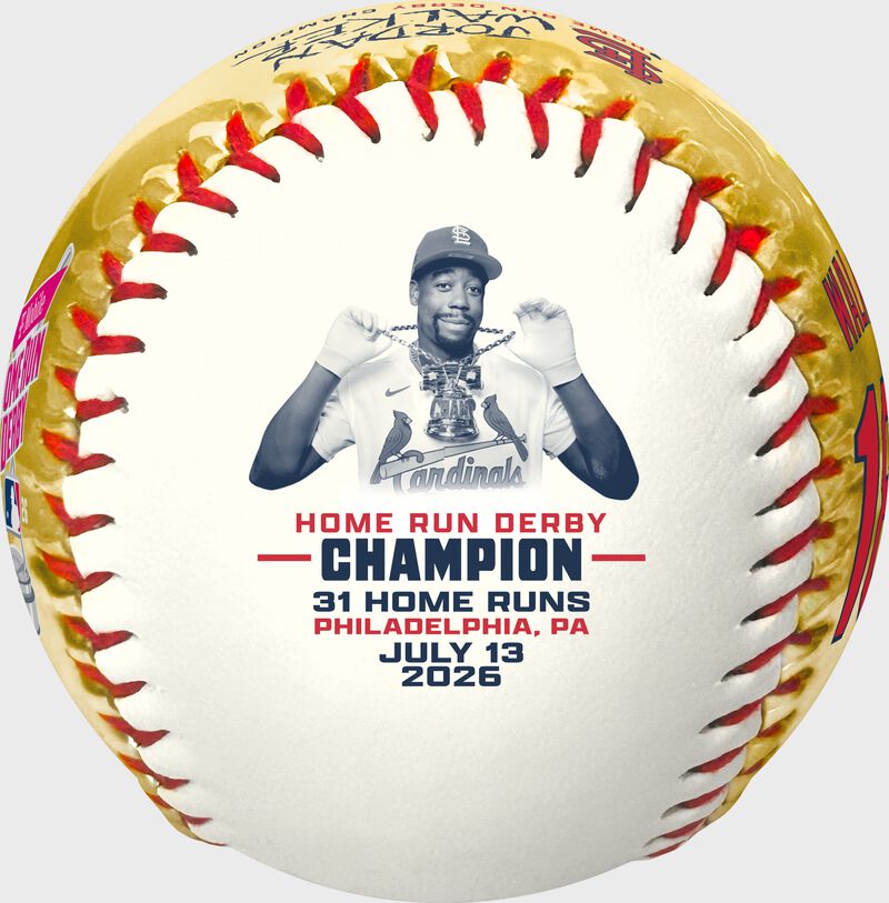 MLB 2026 Jordan Walker Home Run Derby Champion Replica Baseball, 1 Ball